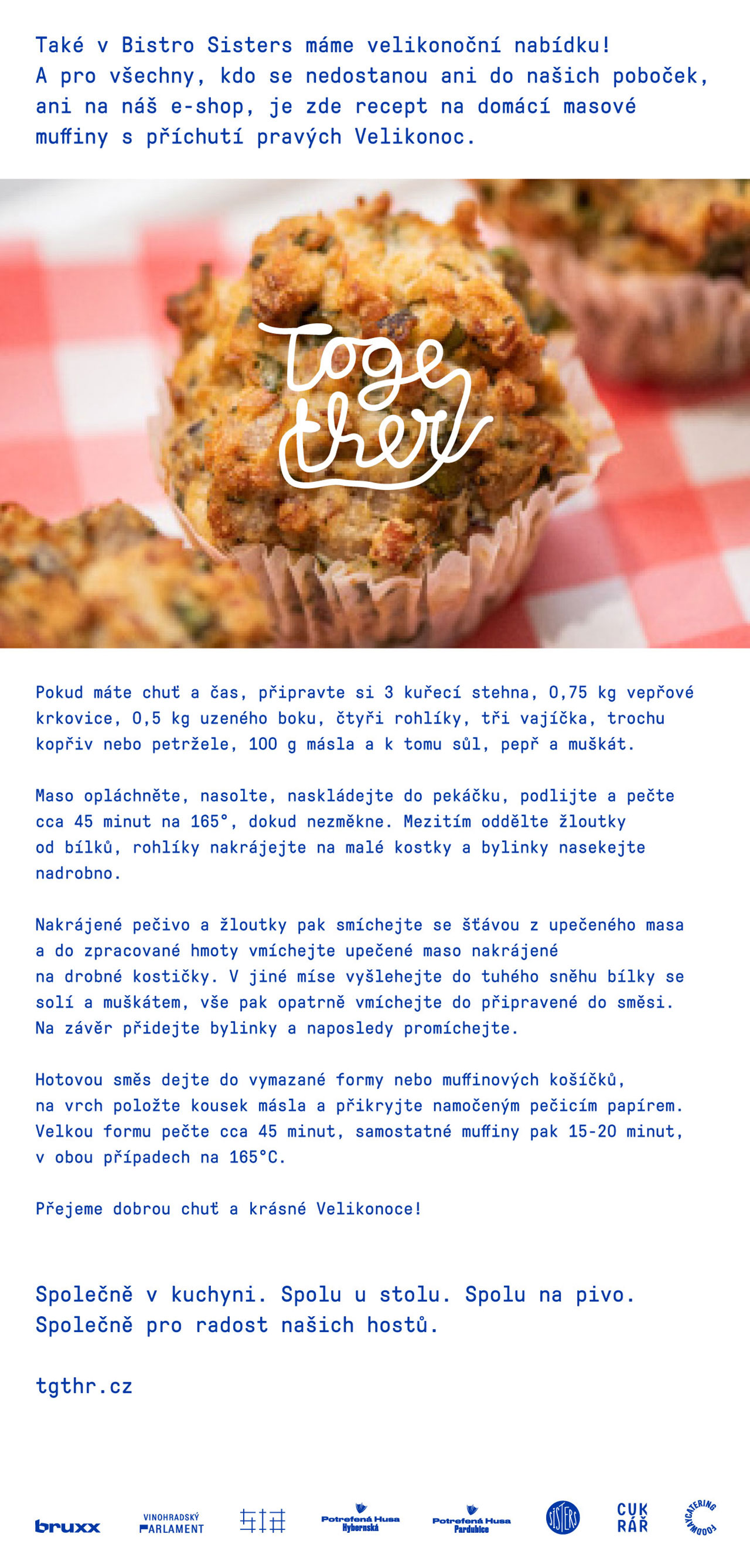Nejlepší velikonoční mufffiny si upečete sami podle receptu z Bistro Sisters!