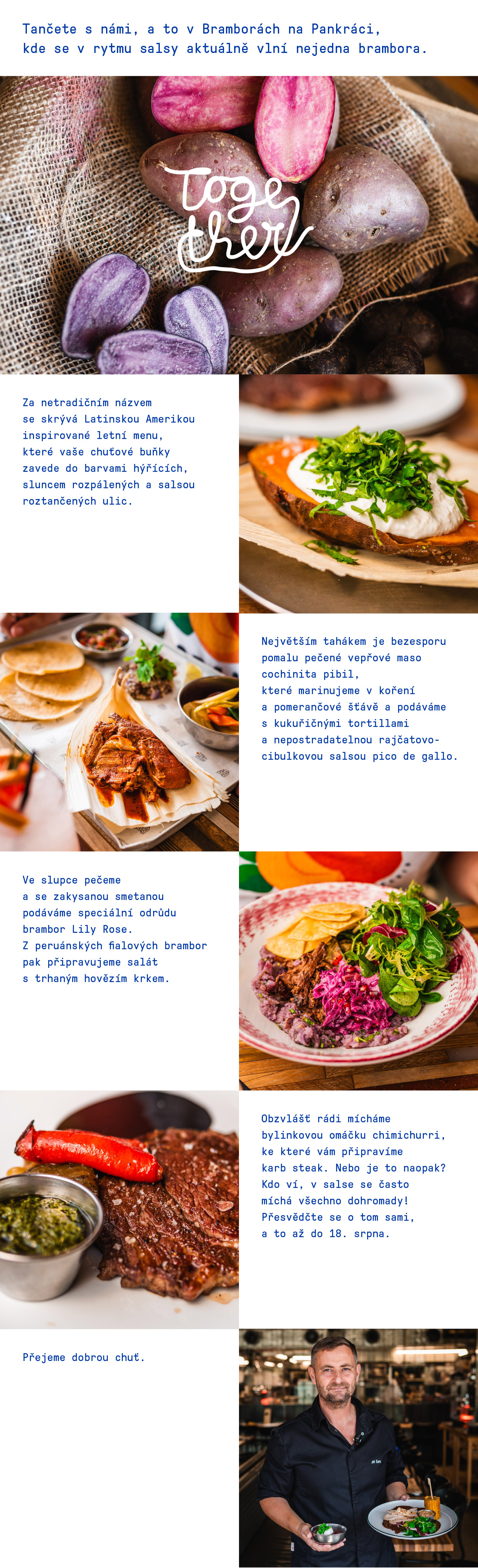 V Bramborách brambory v koutě nestojí! Tančete v rytmu salsy i vy!