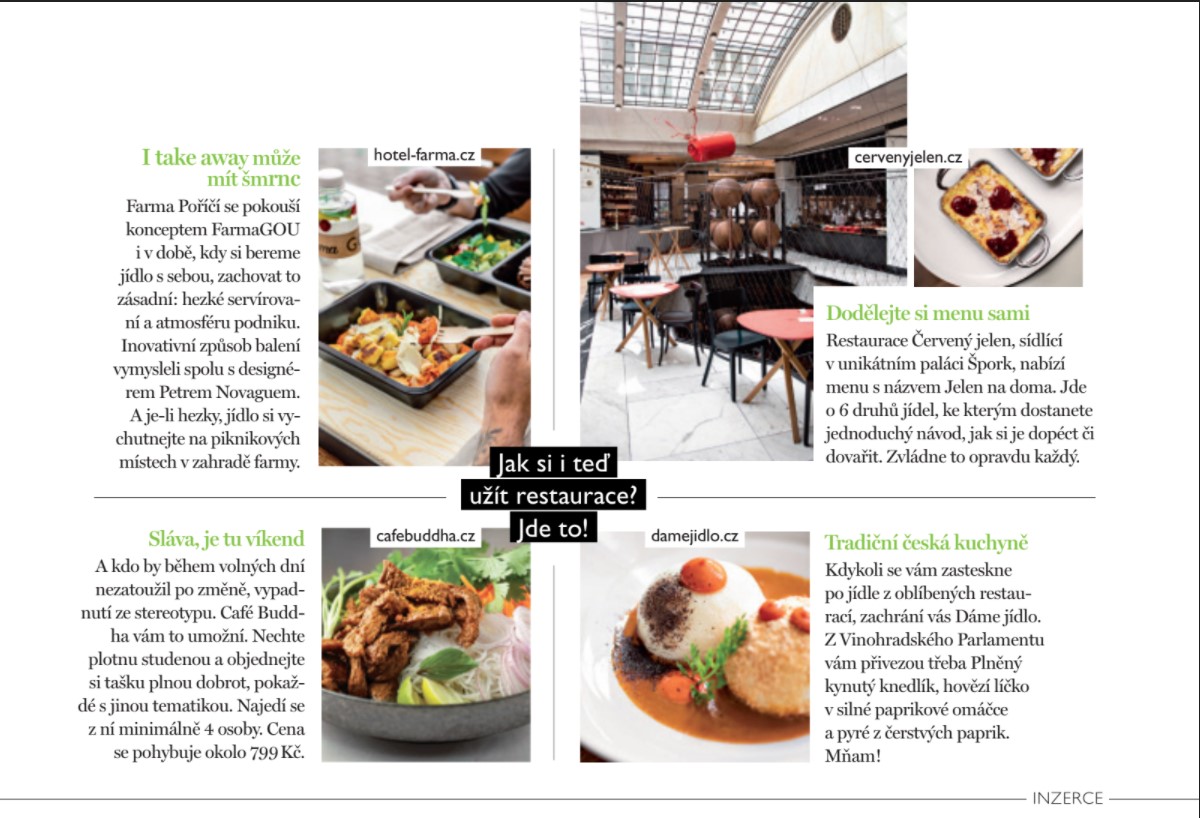 Restaurace se pomalu začínají otevírat