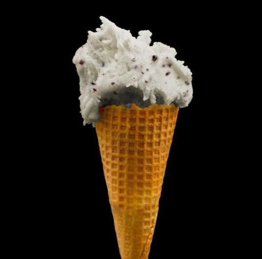 zmrzlina banánová stracciatella